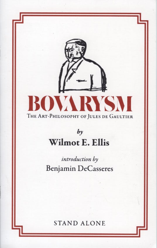 Bovarysm: The Art-Philosophy of Jules de Gaultier | Ellis & DeCasseres | SA1110